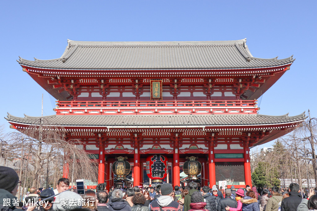 跟著 Mikey 一家去旅行 - 【 淺草 】淺草觀音寺