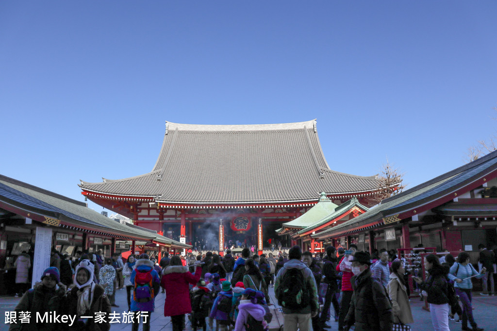 跟著 Mikey 一家去旅行 - 【 淺草 】淺草觀音寺