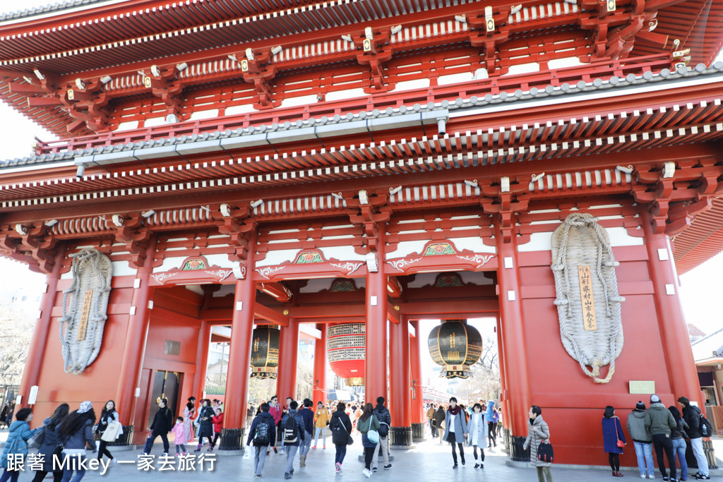 跟著 Mikey 一家去旅行 - 【 淺草 】淺草觀音寺