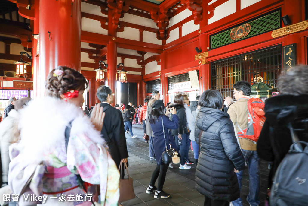 跟著 Mikey 一家去旅行 - 【 淺草 】淺草觀音寺