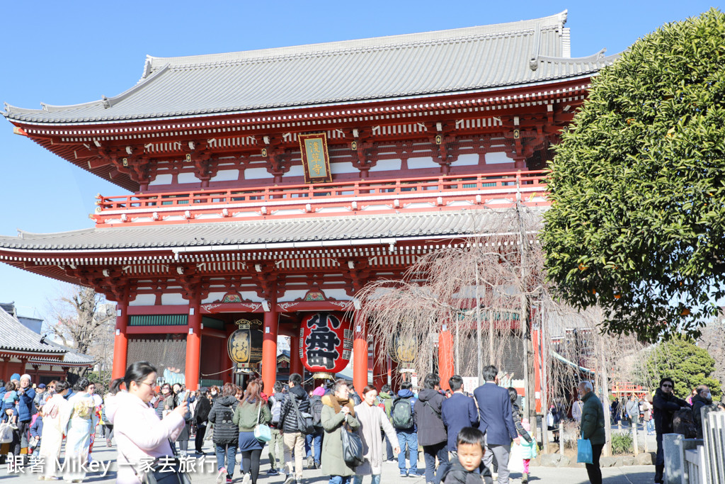 跟著 Mikey 一家去旅行 - 【 淺草 】淺草觀音寺