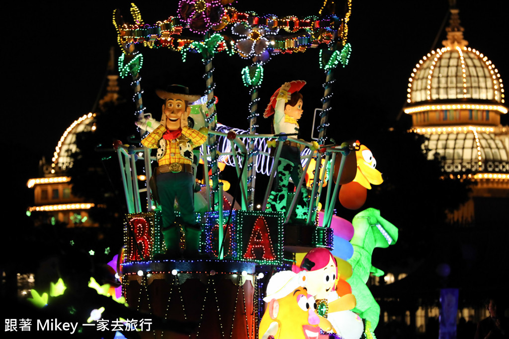 跟著 Mikey 一家去旅行 - 【 舞浜 】東京迪士尼樂園 Tokyo Disneyland - 夜晚遊行篇