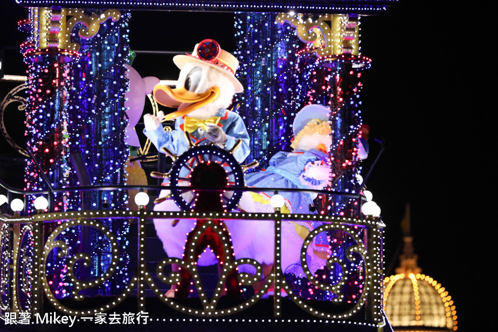 跟著 Mikey 一家去旅行 - 【 舞浜 】東京迪士尼樂園 Tokyo Disneyland - 夜晚遊行篇