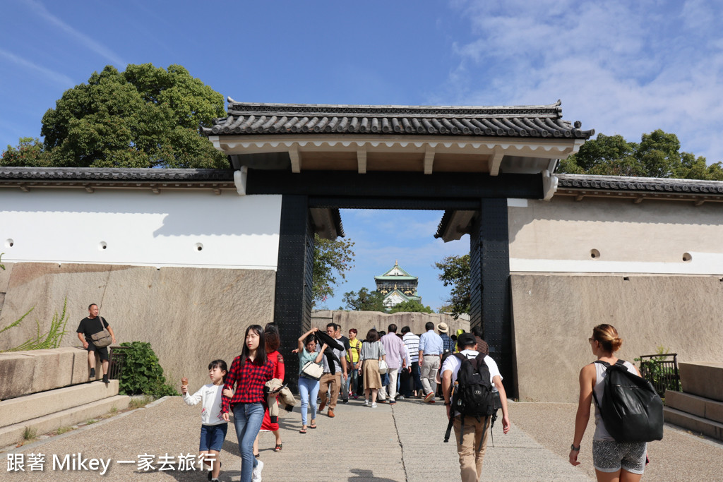 跟著 Mikey 一家去旅行 - 【 大阪 】大阪天守閣 - Part I