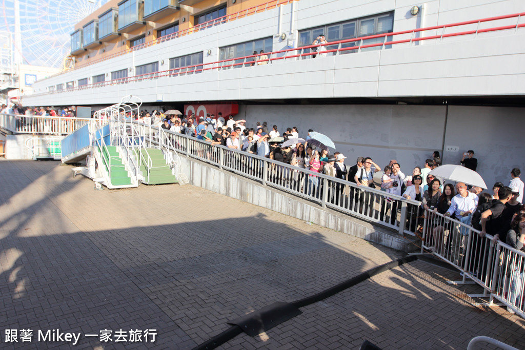 跟著 Mikey 一家去旅行 - 【 大阪 】帆船型觀光船聖瑪麗亞號