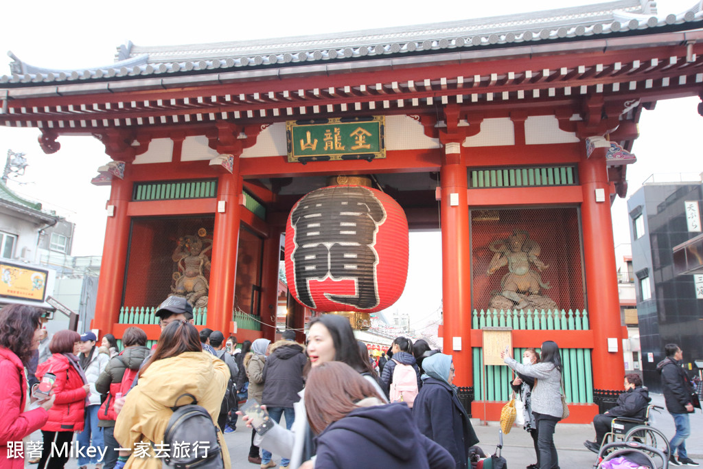 跟著 Mikey 一家去旅行 - 【 淺草 】淺草觀音寺