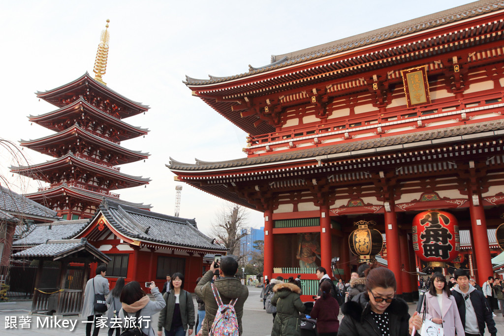 跟著 Mikey 一家去旅行 - 【 淺草 】淺草觀音寺