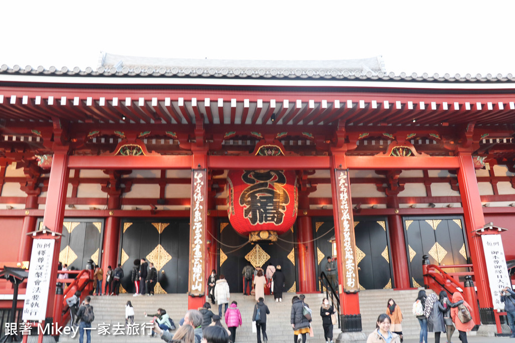 跟著 Mikey 一家去旅行 - 【 淺草 】淺草觀音寺