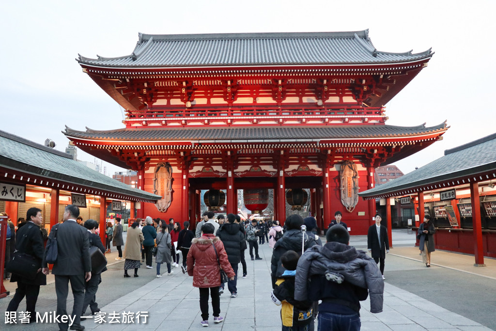 跟著 Mikey 一家去旅行 - 【 淺草 】淺草觀音寺