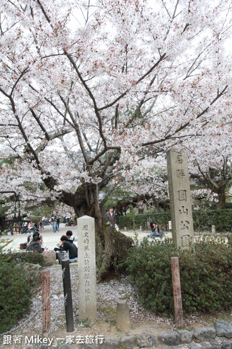 跟著 Mikey 一家去旅行 - 【 京都 】圓山公園