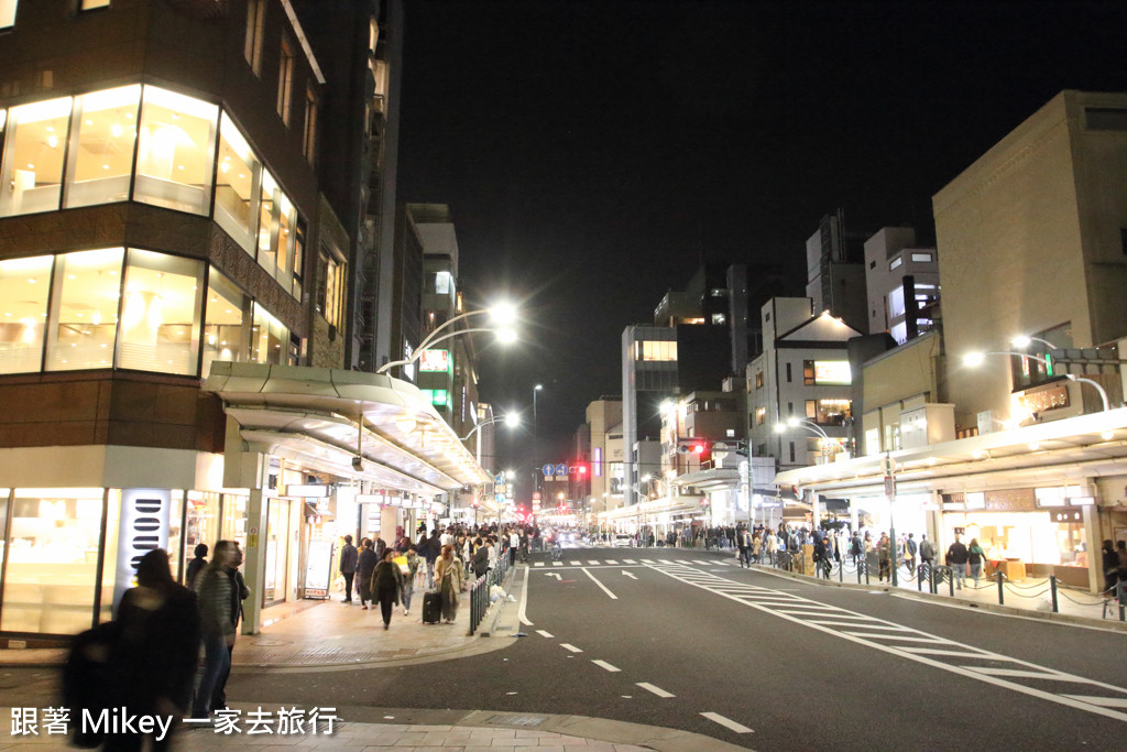 跟著 Mikey 一家去旅行 - 【 京都 】祇園、鴨川 - 夜櫻