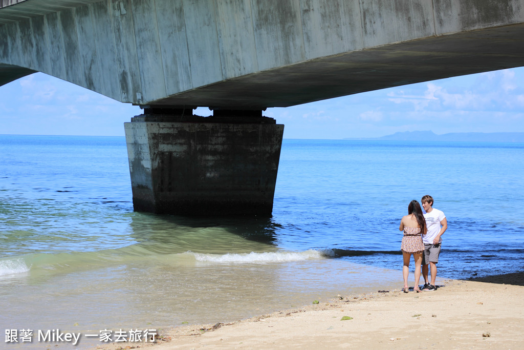 跟著 Mikey 一家去旅行 - 【 沖繩 】古宇利大橋