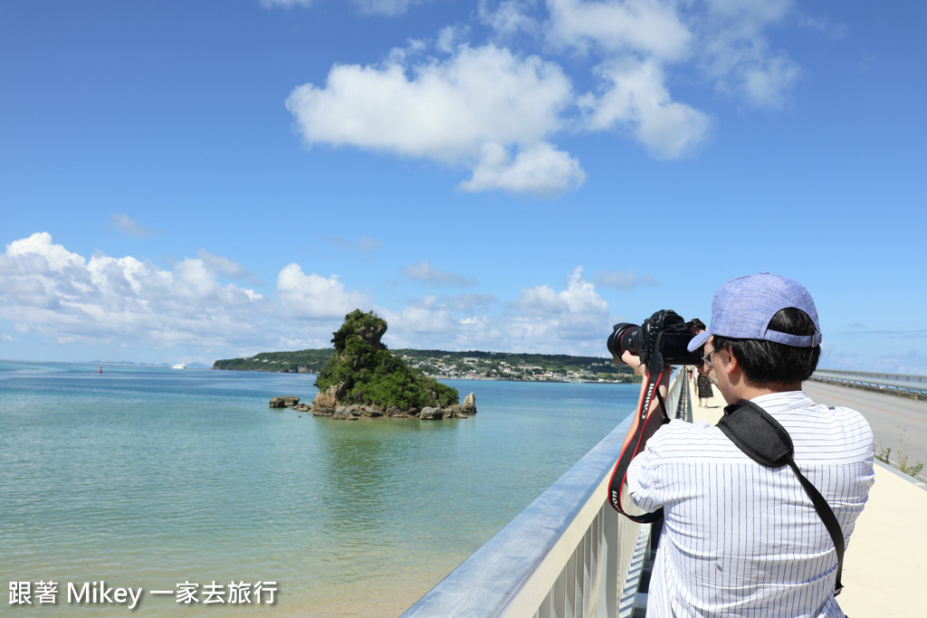 跟著 Mikey 一家去旅行 - 【 沖繩 】古宇利大橋