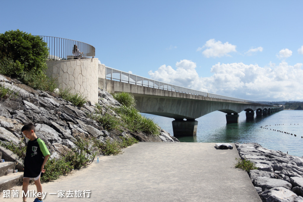 跟著 Mikey 一家去旅行 - 【 沖繩 】古宇利大橋