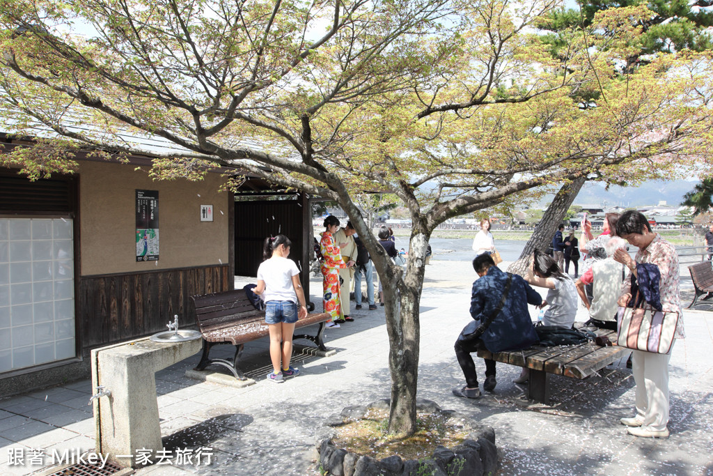 跟著 Mikey 一家去旅行 - 【 京都 】嵐山公園、嵐山渡月橋