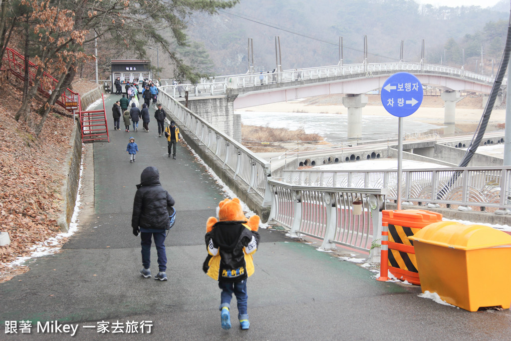 跟著 Mikey 一家去旅行 - 【 原州 】原州⼩⾦⼭吊橋