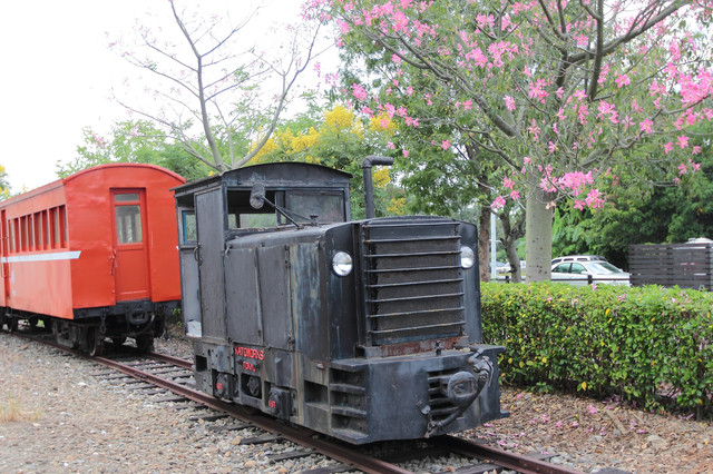 跟著 Mikey 一家去旅行 - 【 嘉義 】阿里山鐵道車庫園區