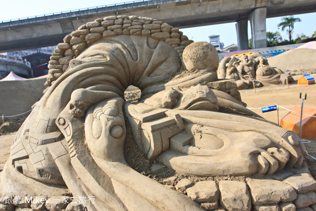 跟著 Mikey 一家去旅行 - 【 南投 】2014 南投國際沙雕藝術節 - 光景未來