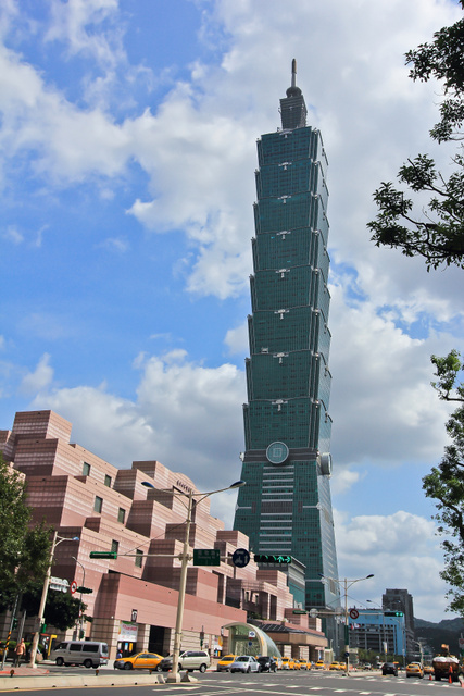 跟著 Mikey 一家去旅行 - 【 台北 】Taipei 101 - 35F