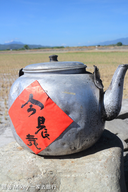 跟著 Mikey 一家去旅行 - 【 池上 】伯朗大道 - 金城武樹