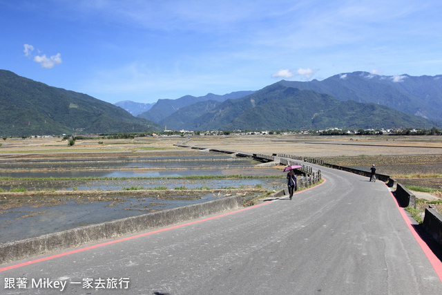 跟著 Mikey 一家去旅行 - 【 池上 】伯朗大道