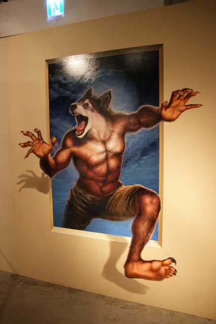 跟著 Mikey 一家去旅行 - 【 高雄 】奇幻不思議日本3D幻視藝術畫展