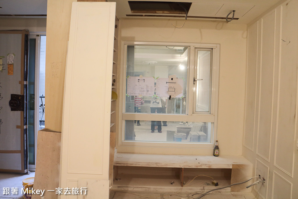 跟著 Mikey 一家去旅行 - 【 新家裝潢 】客廳篇