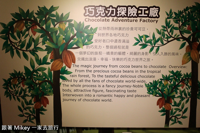 跟著 Mikey 一家去旅行 - 【 淡水 】世界巧克力夢公園 - 巧克力 DIY 教室