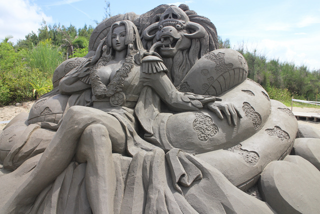 跟著 Mikey 一家去旅行 - 【 將軍 】馬沙溝濱海遊憩區 - 2013 一見雙雕藝術季