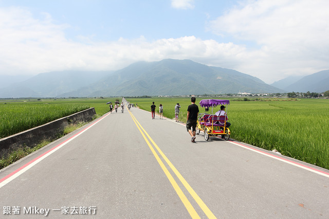 跟著 Mikey 一家去旅行 - 【 池上 】伯朗大道