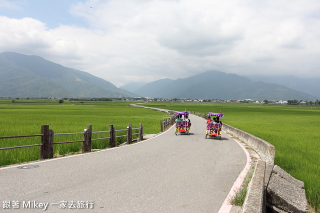 跟著 Mikey 一家去旅行 - 【 池上 】伯朗大道