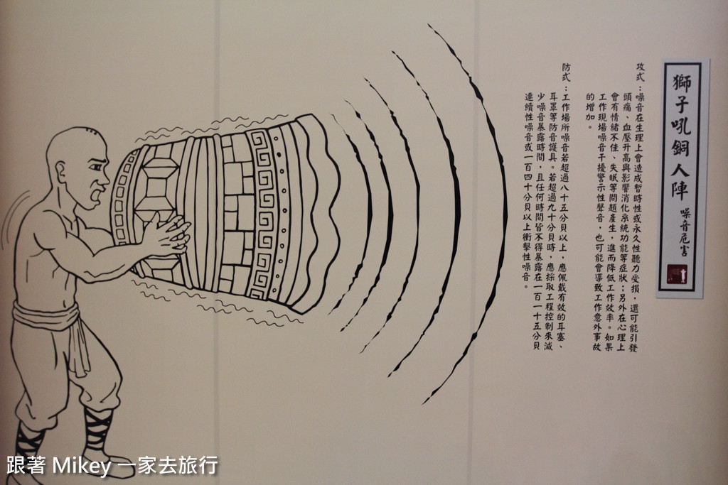 跟著 Mikey 一家去旅行 - 【 台中 】國立自然科學博物館 - 工安功夫特展