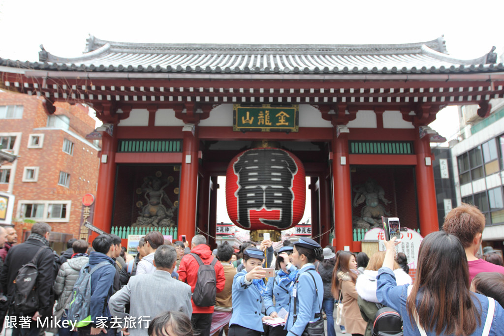 跟著 Mikey 一家去旅行 - 【 淺草 】淺草觀音寺