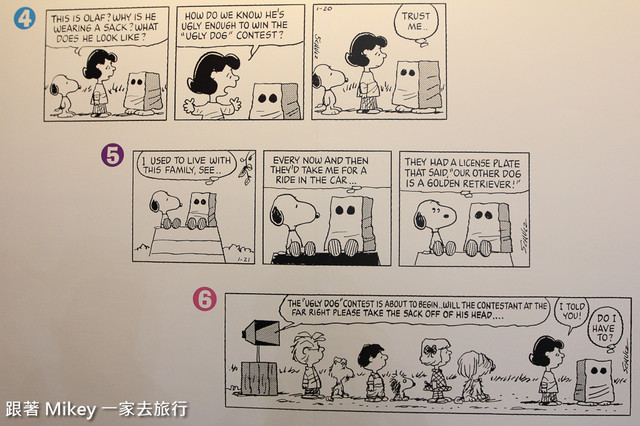 跟著 Mikey 一家去旅行 - 【 台北 】Snoopy 65週年巡迴特展 - Part I