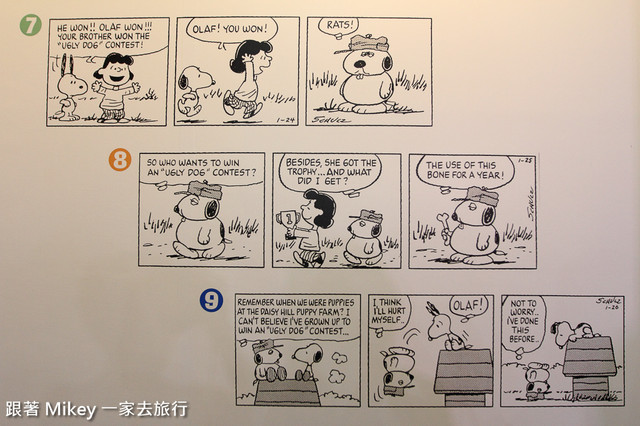 跟著 Mikey 一家去旅行 - 【 台北 】Snoopy 65週年巡迴特展 - Part I